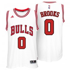 Chicago Bulls &0 Aaron Brooks New Swingman White Jersey
