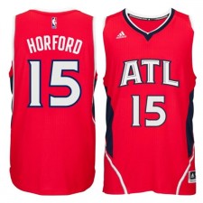 Atlanta Hawks &15 Al Horford 2014-15 New Swingman Alternate Red Jersey