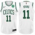2017-18 saison Kyrie Irving Boston Celtics &11 Association maillot blanc