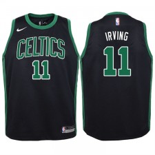 Enfants 2017-18 saison de l'Irving Boston Celtics &11 Déclaration Black Swing maillots
