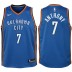 Enfants 2017-18 saison Carmelo Anthony Oklahoma City Thunder &7 Icône Bleu Échangiste maillots