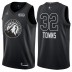 All-Star hommes Timberwolves Karl-Anthony Towns &32 maillot noir