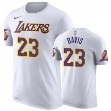 Anthony Davis Los Angeles Lakers Association T-Shirt Hommes - Blanc