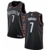 Maillot Kevin Durant & 7 pour homme, Brooklyn Nets Noir City Edition 2019-20