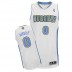 NBA Emmanuel Mudiay Authentic Men's White Jersey - Adidas Denver Nuggets &0 Home