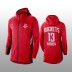 Houston Rockets - Sweat à capuche zippé performance complet James Harden - Rouge