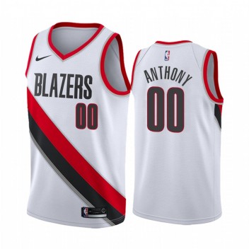 Carmelo Anthony Portland Maillot Trail Blazers Edition Edition pour Homme - Blanc