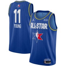 Jordan Brand Trae Young Bleu 2020 NBA All-Star Jeu Swingman Fini Maillot