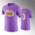 Los Angeles Lakers Anthony Davis Disney X NBA Mascotte Crossover Violet T-Chemise