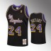 Hommes Los Angeles Lakers 2006-97 Kobe Bryant Reload Noir Hardwood Classiques Maillot