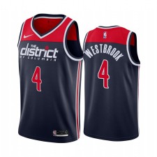 Russell Westbrook Washington Wizards Marine Déclaration Maillot Commerce