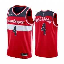 Russell Westbrook Washington Wizards Rouge Icône Maillot Commerce