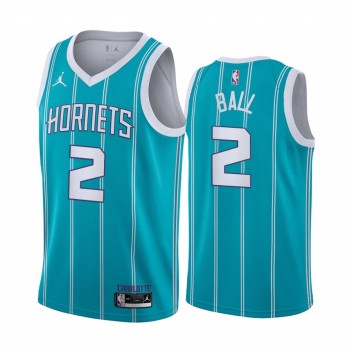 Lamelo Ball 2020 NBA Draft Charlotte Hornets Teale icon Maillot