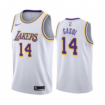 Marc Gasol Los Angeles Lakers Association Blanc Maillot 2020 Commerce