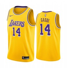 Marc Gasol Los Angeles Lakers Gold Icon Maillot 2020 Commerce
