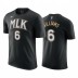 Lou Williams Hawks & 6 City Edition Noir T-shirt 2021 Commerce