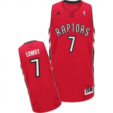 NBA Kyle Lowry Swingman Men's Red Jersey - Adidas Toronto Raptors &7 Road