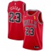 Nike: Authentic Maillot signé et champion de Michael Jordan Rouge Icon Édition (Chicago Bulls)