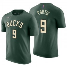 Bucks gagné Edition 9 Bobby Portis Hunter T-shirt vert