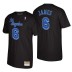 Los Angeles Lakers # 6 Lebron James Mitchell& Ness Recharge 2.0 Noir T-shirt