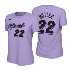Femme Miami Heat City Viceforsa T-shirt Jimmy Butler # 22 Violet