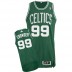 NBA Jae Crowder Authentic Men's Green Jersey - Adidas Boston Celtics &99 Road