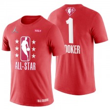 Soleils Phoenix Devin Booker 2022 NBA All-Star Marron 75ème T-shirt