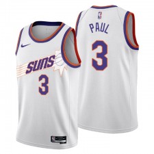 Phoenix Suns 2022-23 Chris Paul City Edition Blanc Maillot