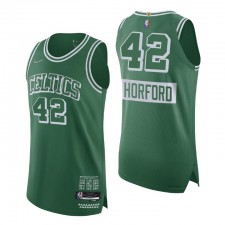 Boston Celtics NBA 75th Al Horford # 42 Ville verte authentique Maillot