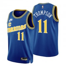 Golden State Warriors no.11 Klay Thompson 2022-23 Classic Edition Royal Maillot