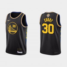 Golden State Warriors Noir 2022 NBA Finales Stephen Curry City Maillot