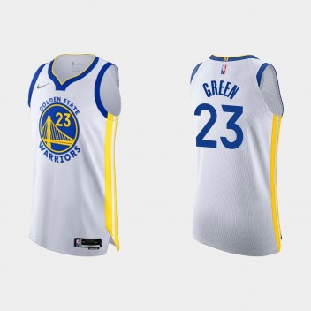 Golden State Warriors Draymond Green # 23 2021/22 75th Anniversary Association Blanc Authentic Maillot