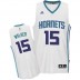 NBA Kemba Walker Authentic Men's White Jersey - Adidas Charlotte Hornets &15 Home