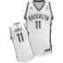 NBA Brook Lopez Swingman Men's White Jersey - Adidas Brooklyn Nets &11 Home