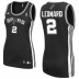 San Antonio Spurs &2 Kawhi Leonard Women Black Jersey