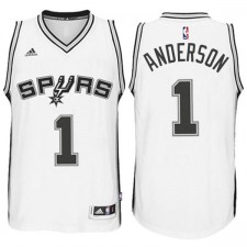 Kyle Anderson San Antonio Spurs &1 2014-15 New Swingman Home White Jersey
