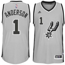 Kyle Anderson San Antonio Spurs &1 2014-15 New Swingman Alternate Gray Jersey